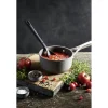 12.25 inch, Silicone, Cooking Spoon, Black Matte