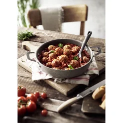 12.25 inch, Silicone, Cooking Spoon, Black Matte