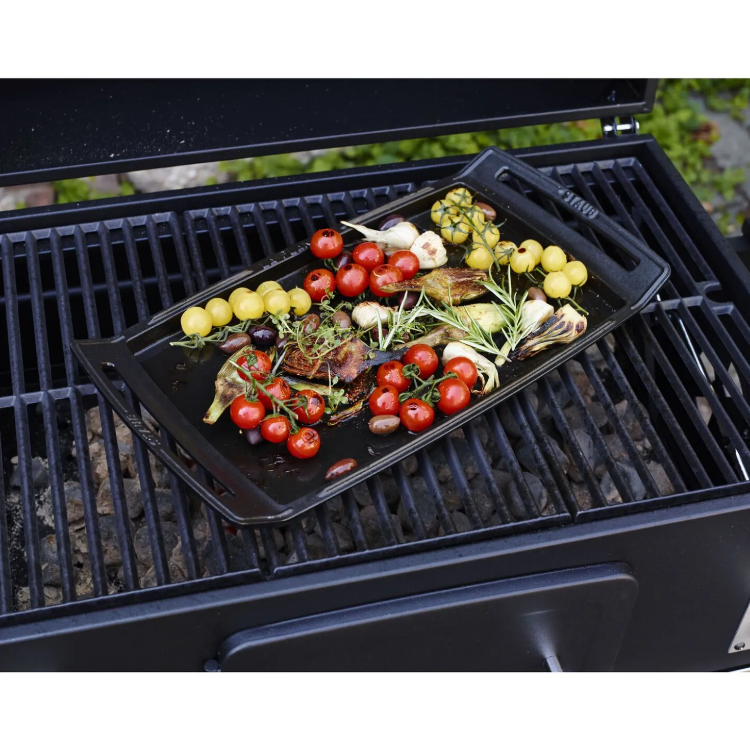 18.25 inch x 9.5-inch, Double Burner Griddle / Plancha