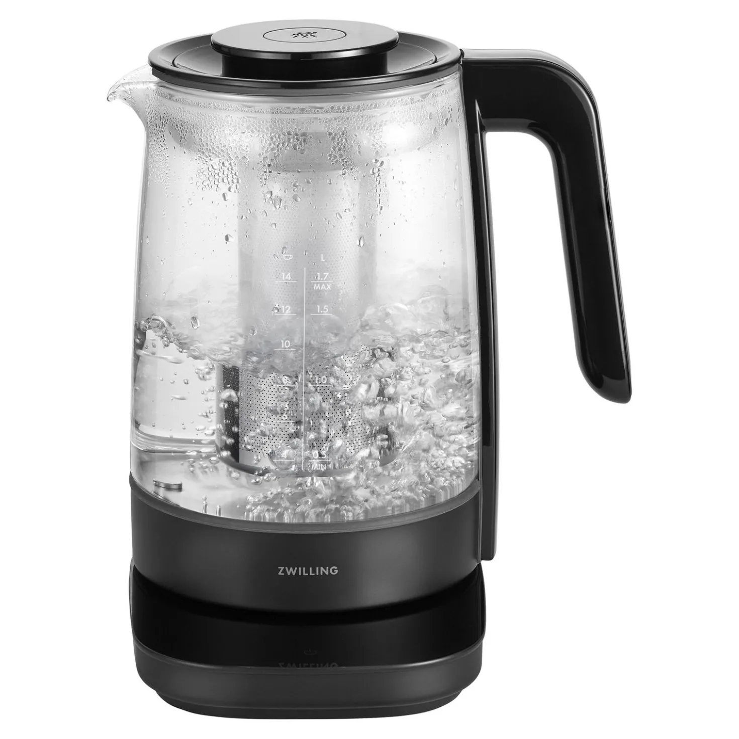 1.7 l, Glass Kettle - Black Matte