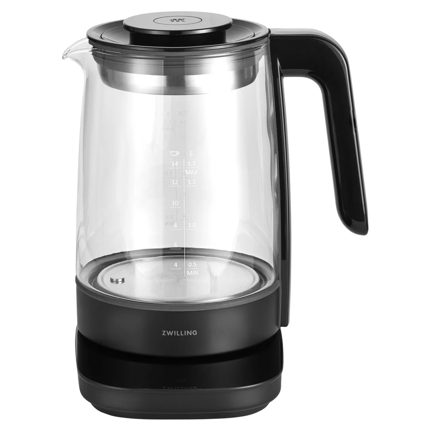 1.7 l, Glass Kettle - Black Matte