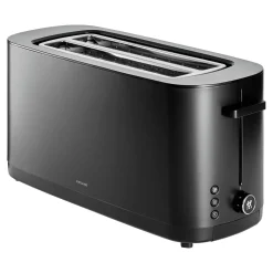 2 Long Slots Toaster, Black Matte