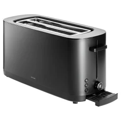 2 Long Slots Toaster, Black Matte