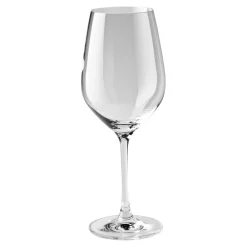 13 oz / 6-pc Burgundy White Glass Set