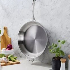 3 Ply, 14-inch, 18/10 Stainless Steel, Frying Pan