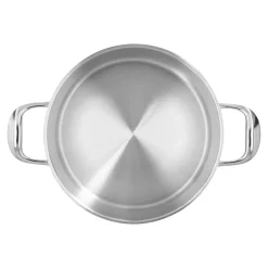 4.2 qt, 18/10 Stainless Steel, Dutch Oven With Lid