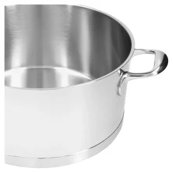 8.9 qt, 18/10 Stainless Steel, Dutch Oven With Lid