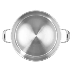 8.9 qt, 18/10 Stainless Steel, Dutch Oven With Lid