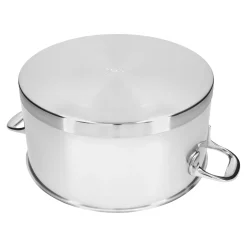 8.9 qt, 18/10 Stainless Steel, Dutch Oven With Lid