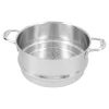 5.5 qt, 18/10 Stainless Steel Steamer Insert