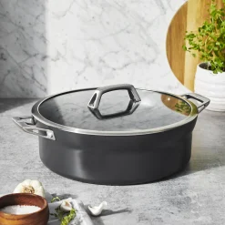 8.5 qt, Aluminum, Hard Anodized Dutch Oven Nonstick