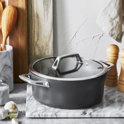 5 qt, Aluminum, Non-stick, Hard Anodized Dutch Oven
