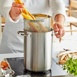4.8 qt Asparagus/Pasta Cooker Set, 18/10 Stainless Steel