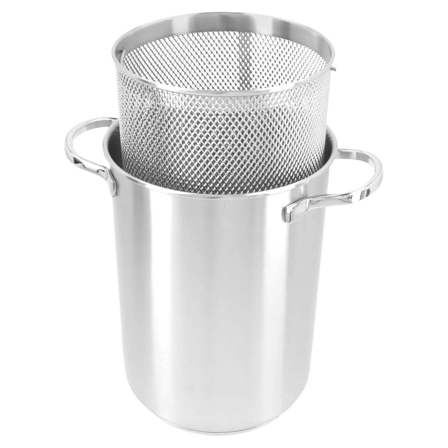 4.8 qt Asparagus/Pasta Cooker Set, 18/10 Stainless Steel
