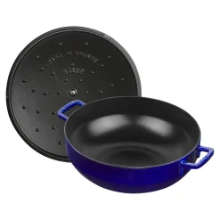 5 qt, Bouillabaisse pot, dark blue