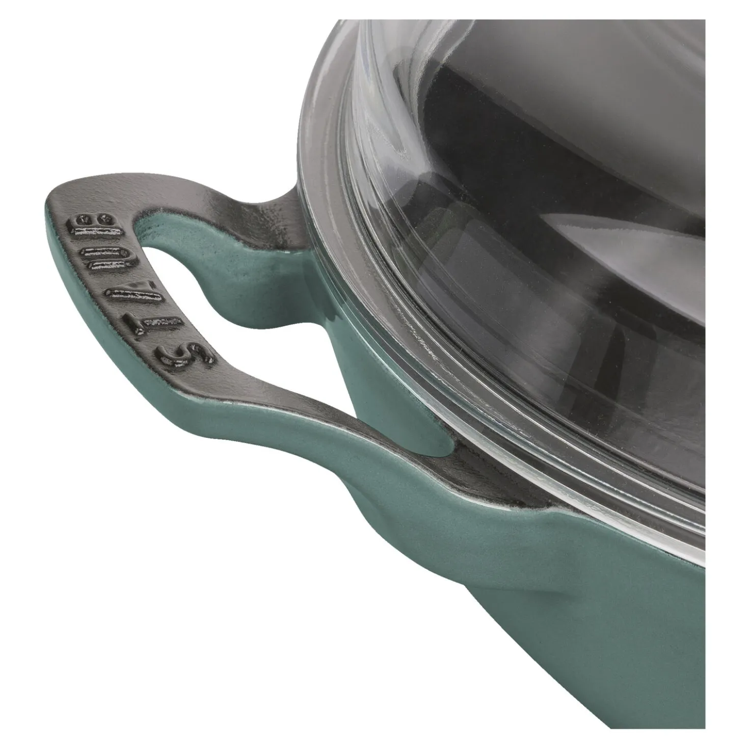 3.5 qt, Braiser With Glass Lid, Eucalyptus
