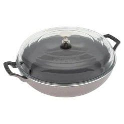 3.5 qt, Braiser With Glass Lid, Lilac