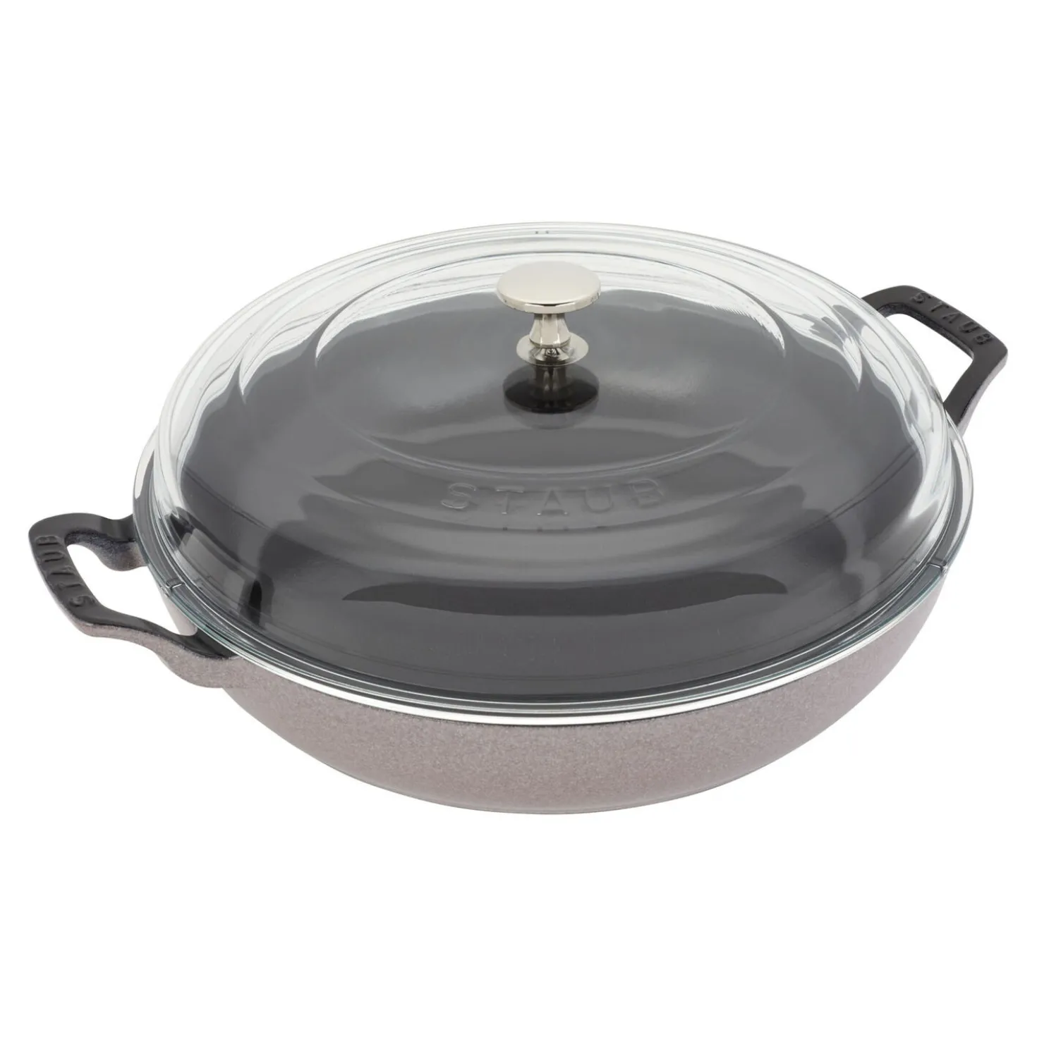 3.5 qt, Braiser With Glass Lid, Lilac