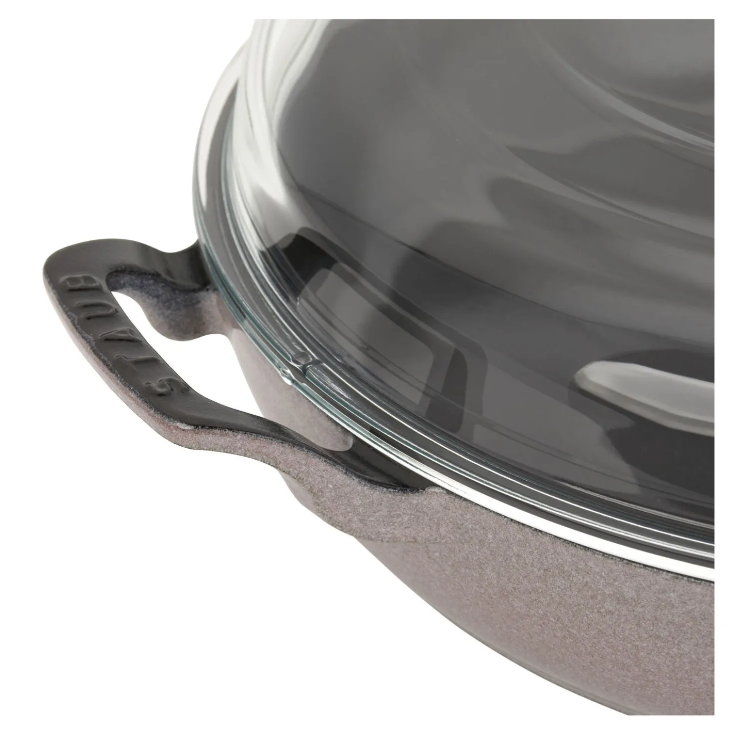 3.5 qt, Braiser With Glass Lid, Lilac
