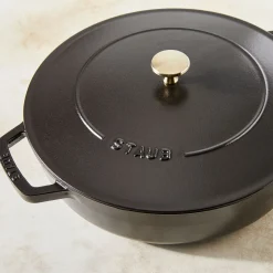 4 qt, Braiser With Lid, Black Matte