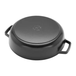 4 qt, Braiser With Lid, Black Matte