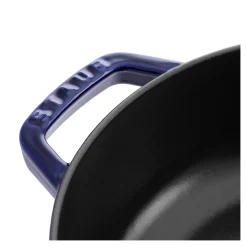 4 qt, Braiser With Lid, Dark Blue