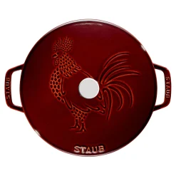 3.75 qt, Essential French Oven Rooster Lid, grenadine