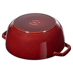 3.75 qt, Essential French Oven Rooster Lid, grenadine