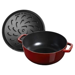 3.75 qt, Essential French Oven Rooster Lid, grenadine