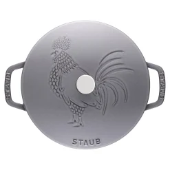 3.75 qt, Essential French Oven Rooster Lid, graphite grey