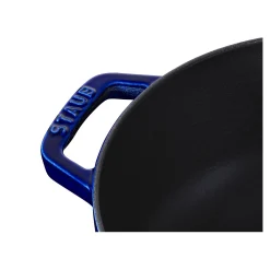 3.75 qt, Essential French Oven Lilly Lid, dark blue