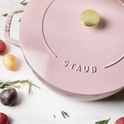 5.25 qt, Essential French Oven, Pink Peony - Factory Second