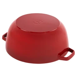 5.25 qt, Essential French Oven with Horse Lid, cherry