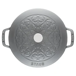 3.75 qt, Essential French Oven Lilly Lid, graphite grey