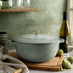 5.25 qt, Essential French Oven , eucalyptus