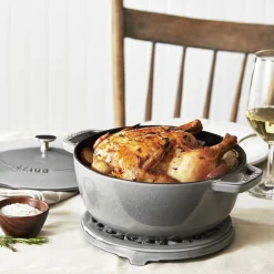 3.75 qt, Essential French Oven, graphite grey