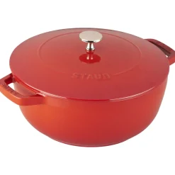 3.75 qt, French oven, cherry - Factory Second