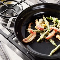 5 qt Hard Anodized Ceramic Nonstick Deep Fryer, Aluminum
