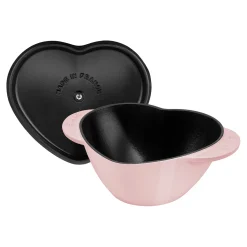 1.75 qt, Heart, Dutch Oven, Pink Peony