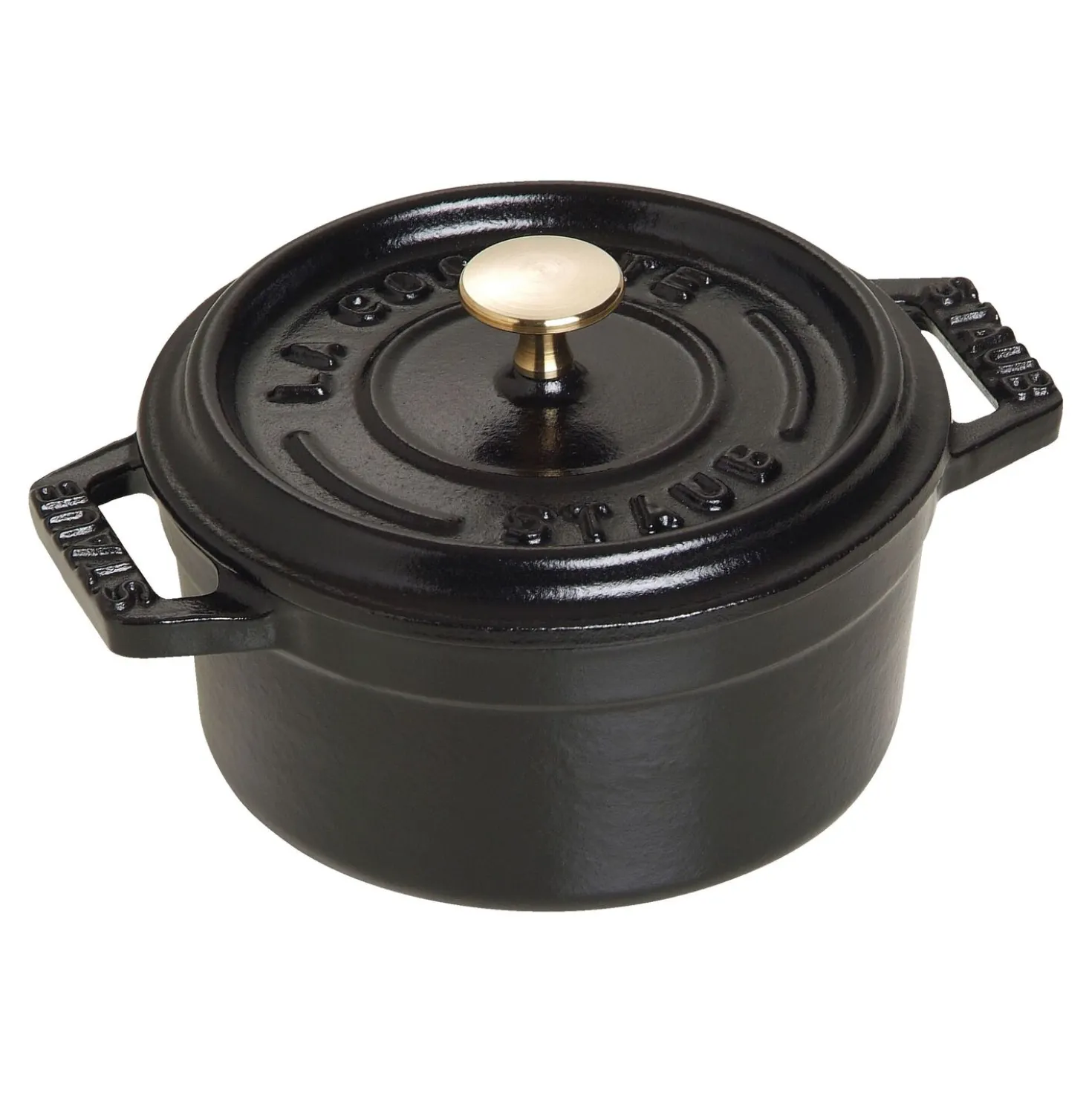 0.275 qt, Mini Round Dutch Oven, black matte