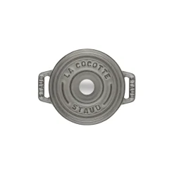 0.275 qt, Mini Round Dutch Oven, graphite grey