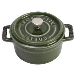 0.275 qt, Mini Round Dutch Oven, basil