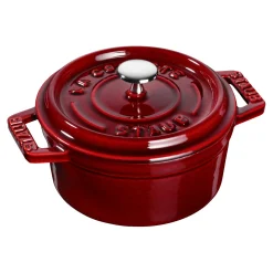 0.275 qt, Mini Round Dutch Oven, grenadine