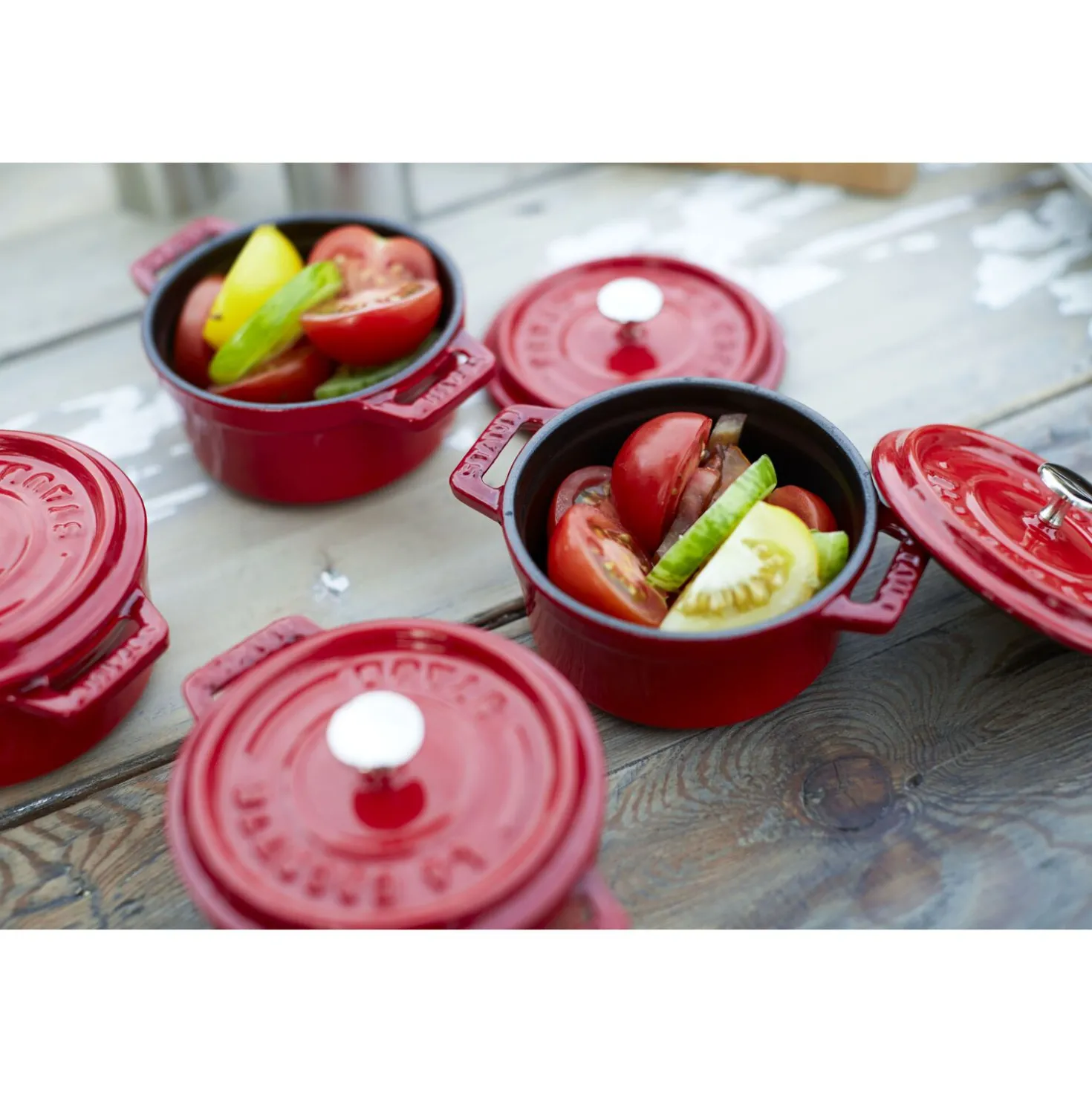 0.275 qt, Mini Round Dutch Oven, cherry