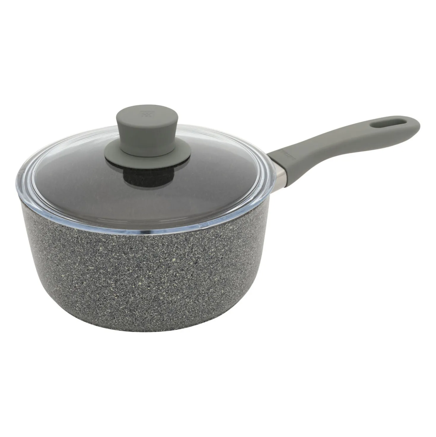2.9 qt Nonstick Saucepan With Lid, Aluminum