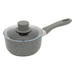 1.5 qt Nonstick Saucepan With Lid, Aluminum