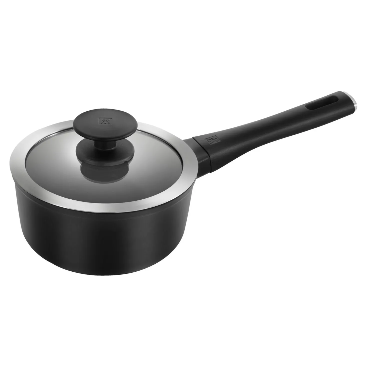 1.5 qt Nonstick Saucepan With Lid, Aluminum