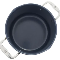6 qt, Non-stick, Stainless Steel Ceramic Dutch Oven