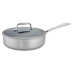3 qt, Non-stick, Stainless Steel Ceramic Saut&eacute; Pan
