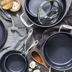 3 qt, Non-stick, Stainless Steel Ceramic Saut&eacute; Pan